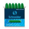 Inkoustové bombičky Schneider, 6 ks výběr barev zelené