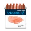 Inkoustové bombičky Schneider, 6 ks výběr barev meruňkové