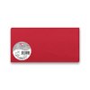 Barevná dopisní karta Clairefontaine 106 x 213 mm do DL obálek, 25 ks, výběr barev červená, DL