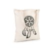 Textilní taška bavlněná 34x39 cm lapač snů (Balení 1 ks, Varianta 1 režná světlá)