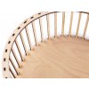 Dřevěný polotovar / konstrukce na vyplétaný košík Ø25 cm (Balení 1 ks, Varianta přírodní sv.)