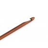 Bambusový háček na tuniské háčkování (Balení 1 ks, Varianta 1 (3 mm) bambus tmavý)