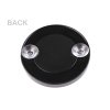 Zvětšovací zrcátko s přísavkami Ø9; 10 cm (Balení 1 ks, Varianta 1 (9 cm, 3x) černá)