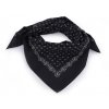 Bavlněný šátek drobné květy 70x70 cm