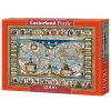 Puzzle Castorland 2000 dílků - Mapa světa 1639