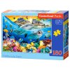 23340 puzzle castorland 180 dilku delfini v tropech