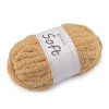 Pletací příze žinylková Soft 250 g (Balení 1 ks, Varianta 1 krémová světlá)