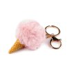 Přívěsek na batoh / klíče zmrzlina (Balení 1 ks, Varianta 1 růžová nejsv.)