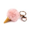Přívěsek na batoh / klíče zmrzlina (Balení 1 ks, Varianta 1 růžová nejsv.)