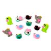 Silikonová zvířátka 3D k nalepení mix (Balení 12 ks, Varianta mix)