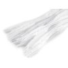 Chlupaté drátky na tvoření Ø5-10 mm délka 30 cm (Balení 25 ks, Varianta 1 bílá)