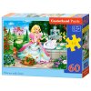 21114 2 puzzle castorland 60 dilku princezna a labut