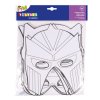 Papírové masky 12ks - superhrdina
