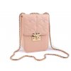 Dámská kabelka prošívaná crossbody s včelou 13x18,5 cm (Balení 1 ks, Varianta 1 pudrová)