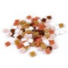 Mozaikové kamínky skleněné 1 kg (Balení 1 ks, Varianta 2 (10x10 mm) multikolor)