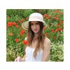 Dámský letní klobouk / slamák (Balení 1 ks, Varianta 7 přírodní sv.)