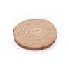 Přírodní dřevěné kolečko / podložka k domalování a dotvoření Ø12 cm (Balení 1 sáček, Varianta přírodní)