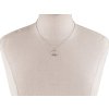 Náhrdelník z nerezové oceli (Balení 1 ks, Varianta 1 stříbrná)