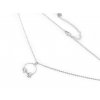 Náhrdelník z nerezové oceli (Balení 1 ks, Varianta 1 stříbrná)