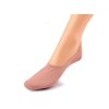Dámské / dívčí bavlněné ponožky do tenisek / balerín se silikonem a protiskluzem (Balení 1 pár, Varianta 2 pudrová)