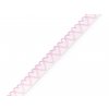 Pruženka ramínková / ozdobná šíře 12 mm (Balení 3 m, Varianta 1 růžová sv.)