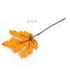 Umělý list na drátku k aranžování (Balení 5 ks, Varianta 1 oranžovožlutá)