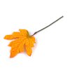 Umělý list na drátku k aranžování (Balení 5 ks, Varianta 1 oranžovožlutá)