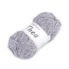 Pletací příze žinylková s lurexem Thea 100 g (Balení 1 ks, Varianta 1 šedá nejsvětlější stříbrná)