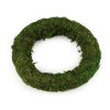 Mechový věnec Ø20 cm (Balení 1 ks, Varianta zelená)