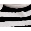 Pruženka jemná lemovací zdobená šíře 25 mm (Balení 1 m, Varianta 1 Off White)