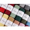 Bavlněná pletací příze macrame Naty Ø3 mm rozčesávací (Balení 1 ks, Varianta 1 bílá přírodní)
