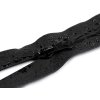 Zip voděodolný No 5 délka 90 cm spirálový matný 2 jezdce / dvoucestný (Balení 1 ks, Varianta černá)