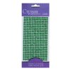 Samolepicí třpytivé kamínky 5mm 375ks – Green (Barva Green)