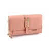 Kabelka / dokladovka / peněženka 20x11 cm (Balení 1 ks, Varianta 1 pudrová)