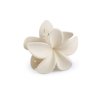 Skřipec do vlasů květ (Balení 1 ks, Varianta 1 béžovobílá)