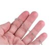 Řetízek z nerezové oceli 3,8 mm metráž (Balení 1 m, Varianta platina)