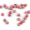 Rodonit, minerální korálky Ø4 mm (Balení 96 ks, Varianta růžová)