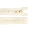 Kostěný zip YKK No 3 délka 55 cm (Balení 1 ks, Varianta 007 krémová)
