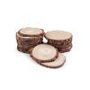 Přírodní dřevěné kolečko / podložka k domalování a dotvoření Ø14 cm (Balení 1 ks, Varianta přírodní)