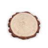 Přírodní dřevěné kolečko / podložka k domalování a dotvoření Ø21 cm (Balení 1 ks, Varianta přírodní)