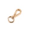 Kovová karabinka otočná, průvlek 9 mm (Balení 1 ks, Varianta 1 nikl)