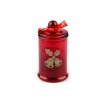 Vánoční vonná svíčka ve skle 80 g (Balení 1 ks, Varianta 1 červená jelen)