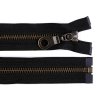 Staromosazný zip YKK No 5 délka 70 cm bundový (Balení 1 ks, Varianta černá)