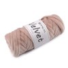 Příze Marshmallow silná Velvet Ø10 mm 500 g (Balení 1 ks, Varianta 1 (005) krémová světlá)