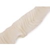 Volánek 3D řasený, krešovaný šíře 40 mm (Balení 1 m, Varianta 1 krémová světlá)