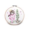 Dětská dárková sada na vyšívání s předtištěným motivem (Balení 1 sada, Varianta 1 viz foto)