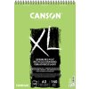 Blok Canson XL Recycled kroužkový - A5, A4, A3 (160 g/m2)