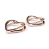 Průvlek srdce 30x29 mm (Balení 10 ks, Varianta 1 červenozlatá)