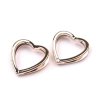Průvlek srdce 30x29 mm (Balení 10 ks, Varianta 1 červenozlatá)