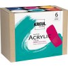 Sada akrylových barev Kreul Triton 6x750ml – Modern Mix (Barva Modern Mix)